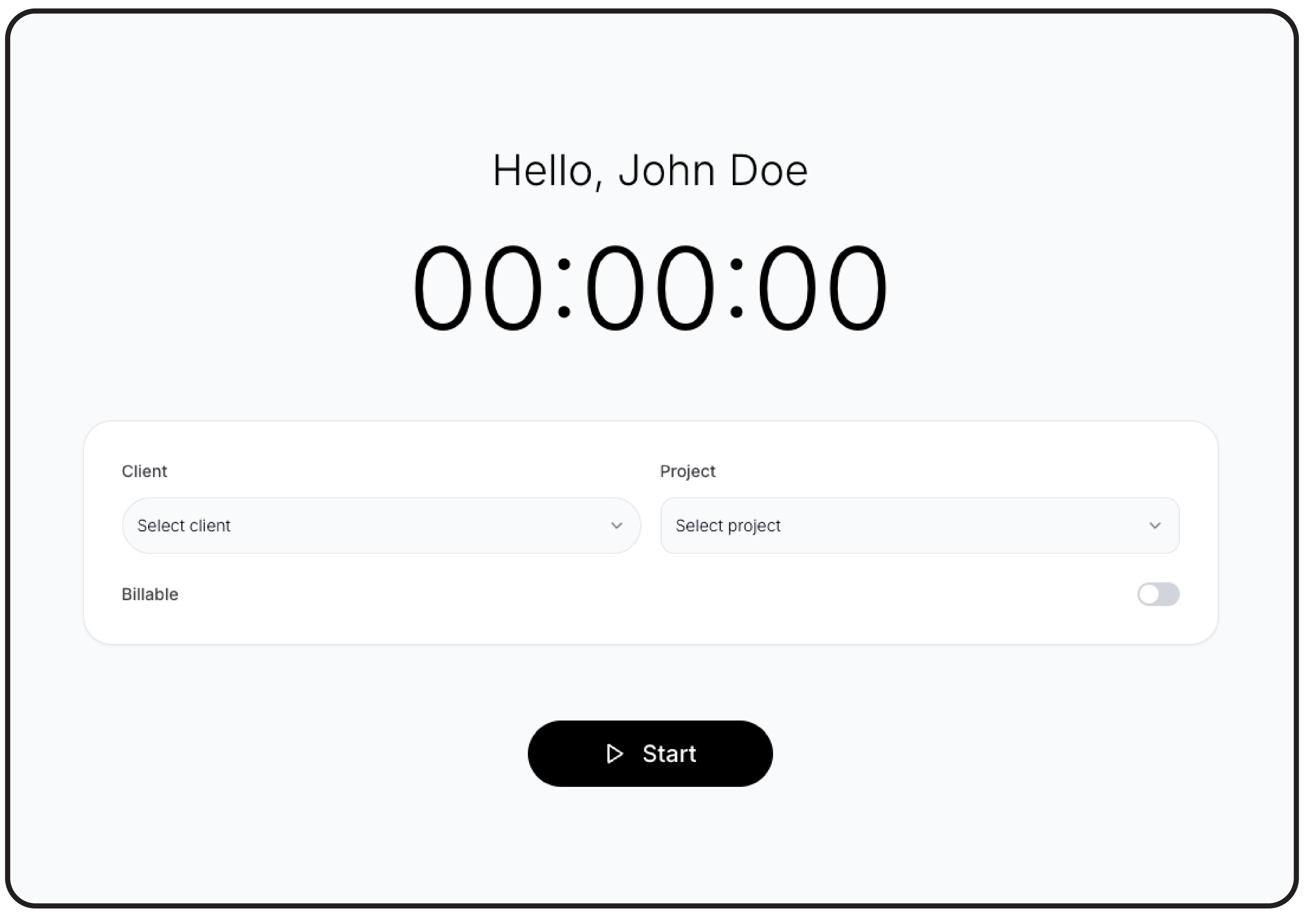 SoloTrack Dashboard Interface